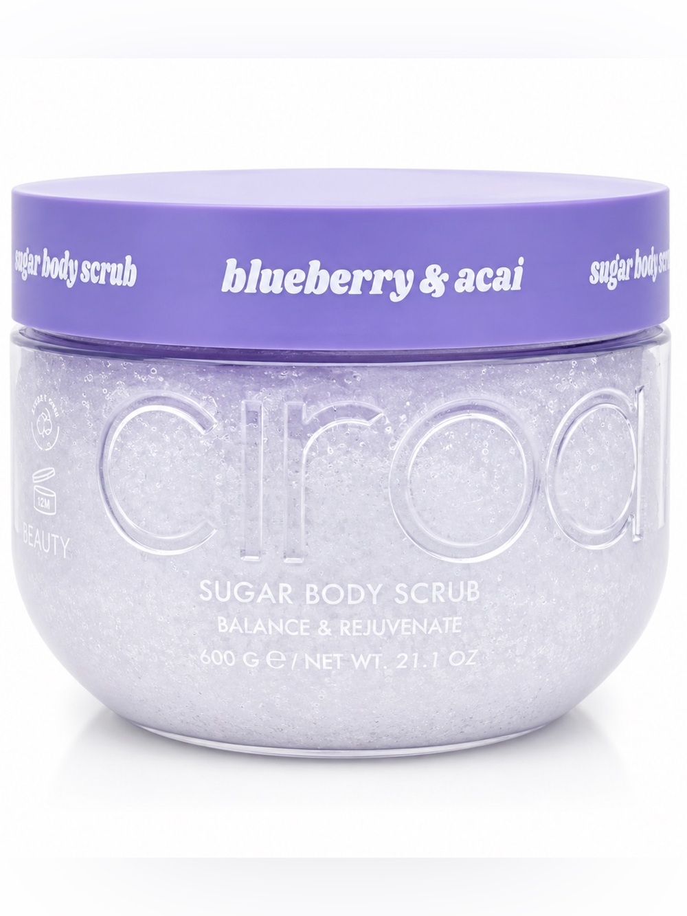 Ciroa Blueberry & Acai Sugar Body Scrub 21.1oz